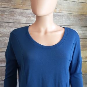 Chaser Blue Boxy Knit Pullover NWT